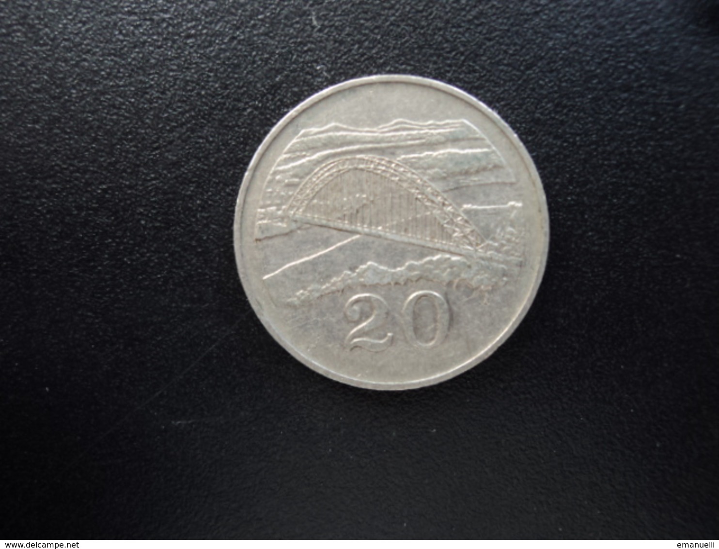 ZIMBABWE : 20 CENTS   1991    KM 4     TTB - Zimbabwe