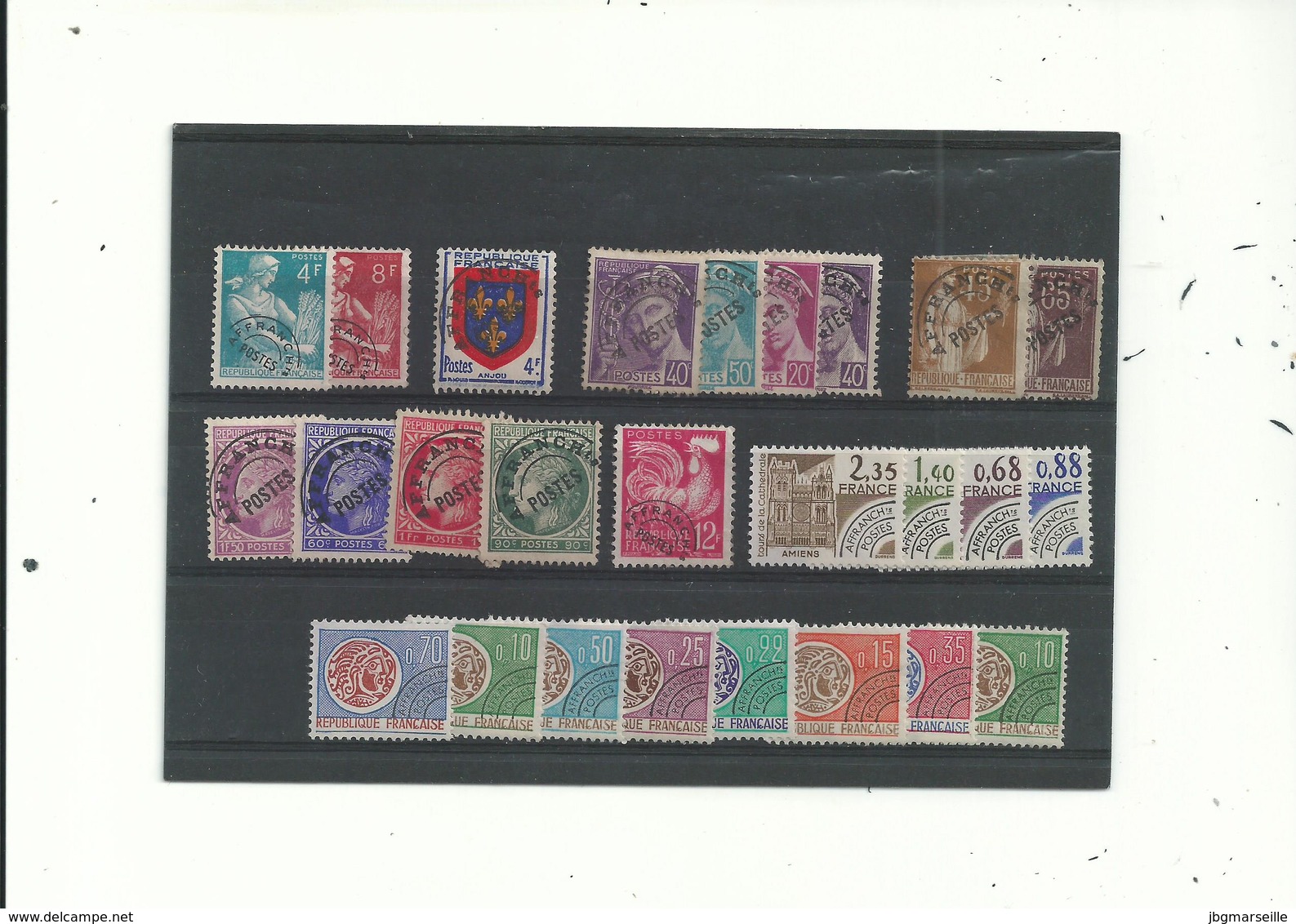 26 Timbres Préoblitérés De Séries Diverses.....dont N° 123 à 129    162 à 165 & N°71/73/108/111......à Voir - Autres & Non Classés