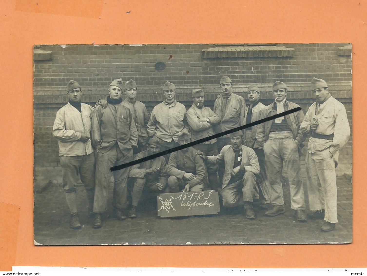 Carte Photo  - Hanovre Silésie - 151 RS  Téléphoniste S.T.F. -( Militaires , Soldats ) - Hannover