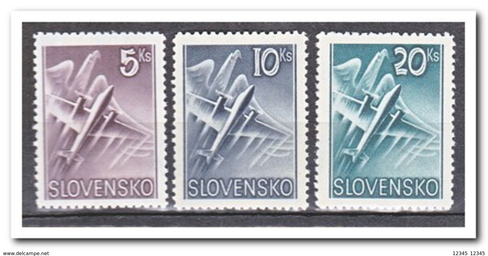 Slowakije 1940, Postfris MNH, Airmail Stamps - Ongebruikt