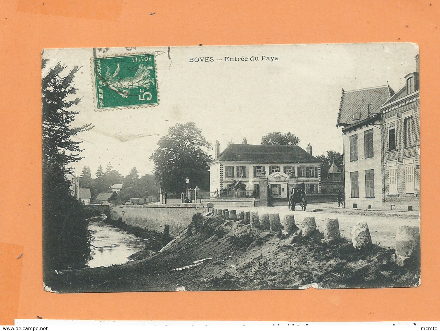 CPA Rétrécit - Boves - Entrée Du Pays - Boves