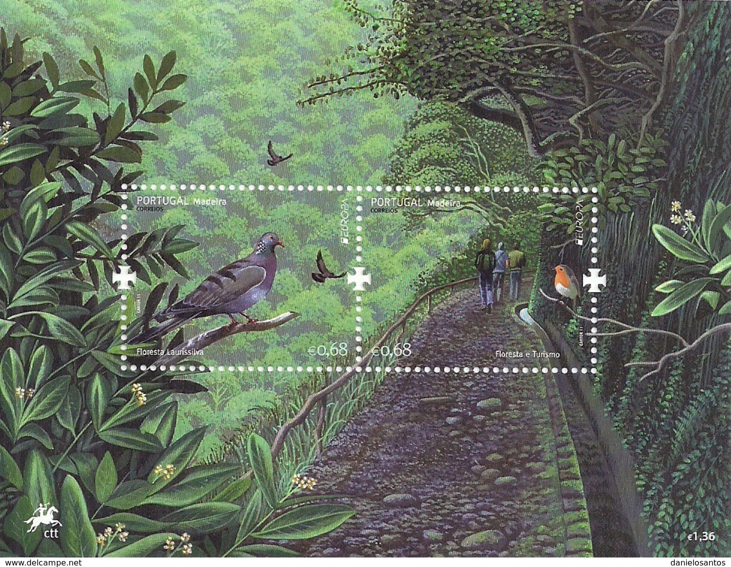 Portugal Madeira 2011 Europa CEPT  Souvenir Sheet MNH - 2011