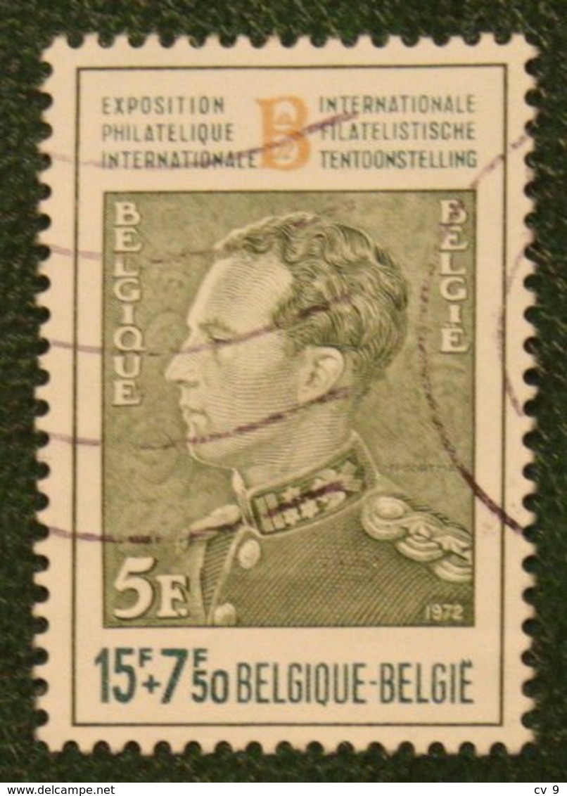 BELGICA 15 + 7.50 Fr Mi 1689 1972 Used/gebruikt/oblitere BELGIE / BELGIEN / BELGIUM / Belgique - Gebraucht