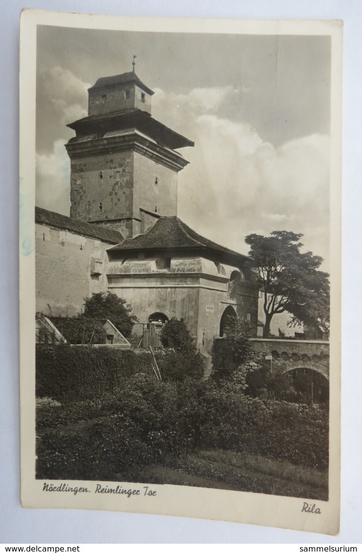 (11/1/64) Postkarte/AK "Nördlingen" Reimlinger Tor - Noerdlingen