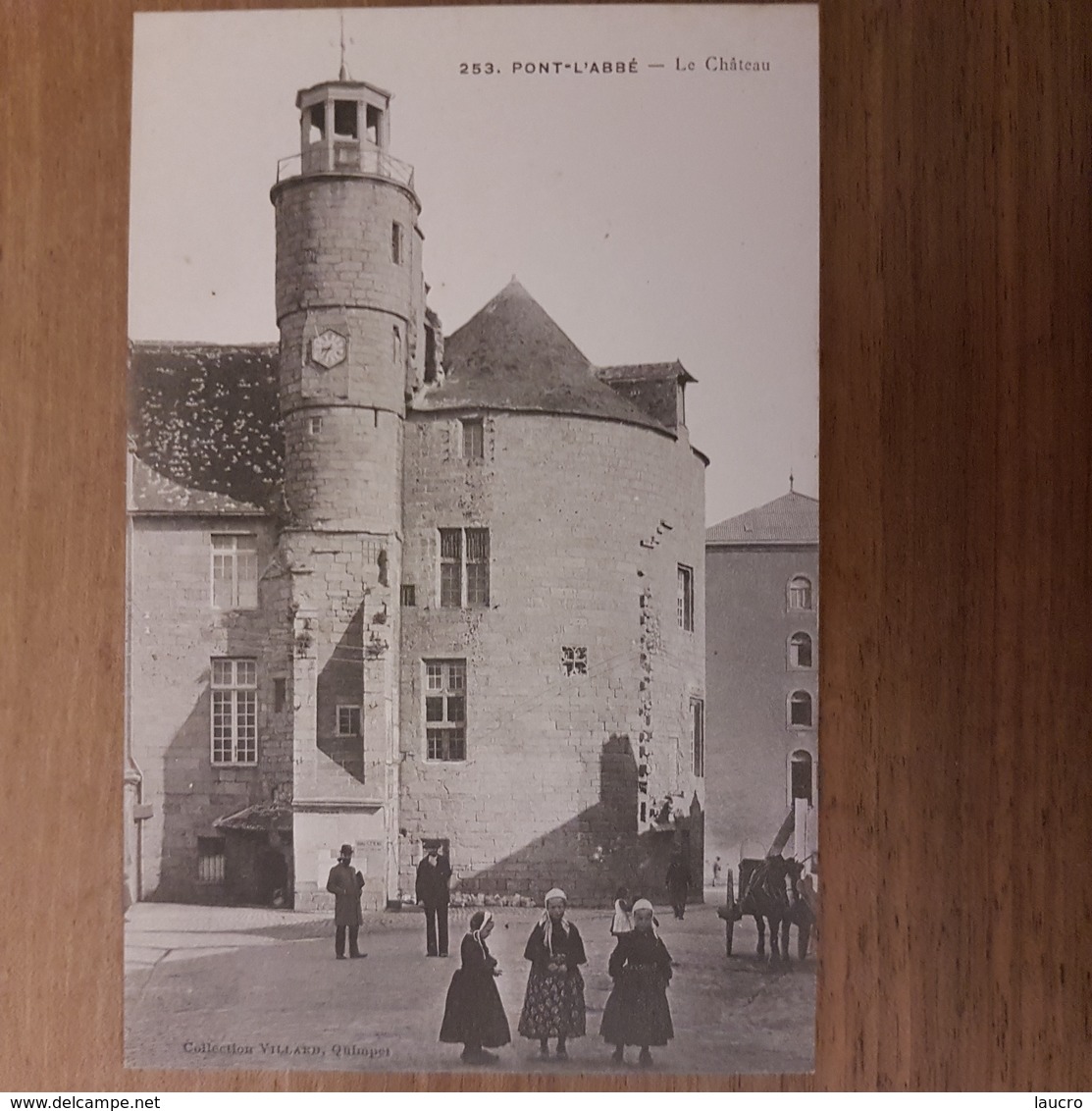 Pont-l'Abbé.le Chateau.vue Différente.édition Villard 253 - Pont L'Abbe