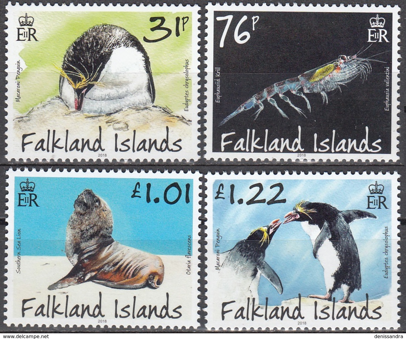 Falkland Islands 2018 Faune Neuf ** - Falklandinseln