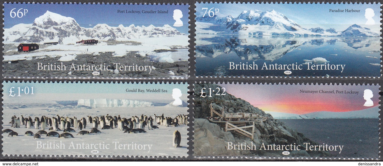 British Antarctic Territory 2018 Paysages Neuf ** - Nuevos