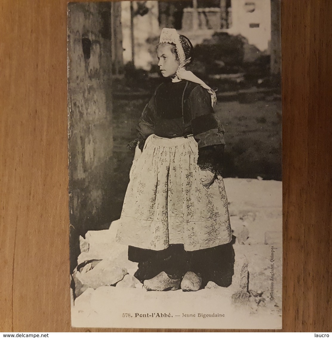 Pont-l'Abbé.jeune Bigoudenne.coiffe Costume.édition Anglaret - Pont L'Abbe