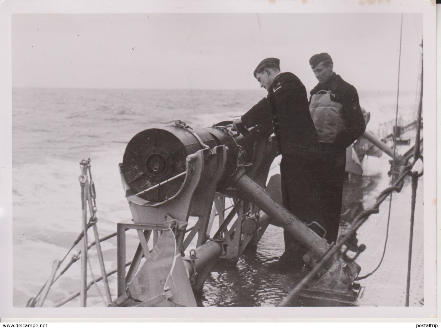 ZERSTORER UND TORPEDOBOOTE FOTO DE PRESSE WW2 WWII WORLD WAR 2 WELTKRIEG NAZI Aleman Deutchland - Bateaux