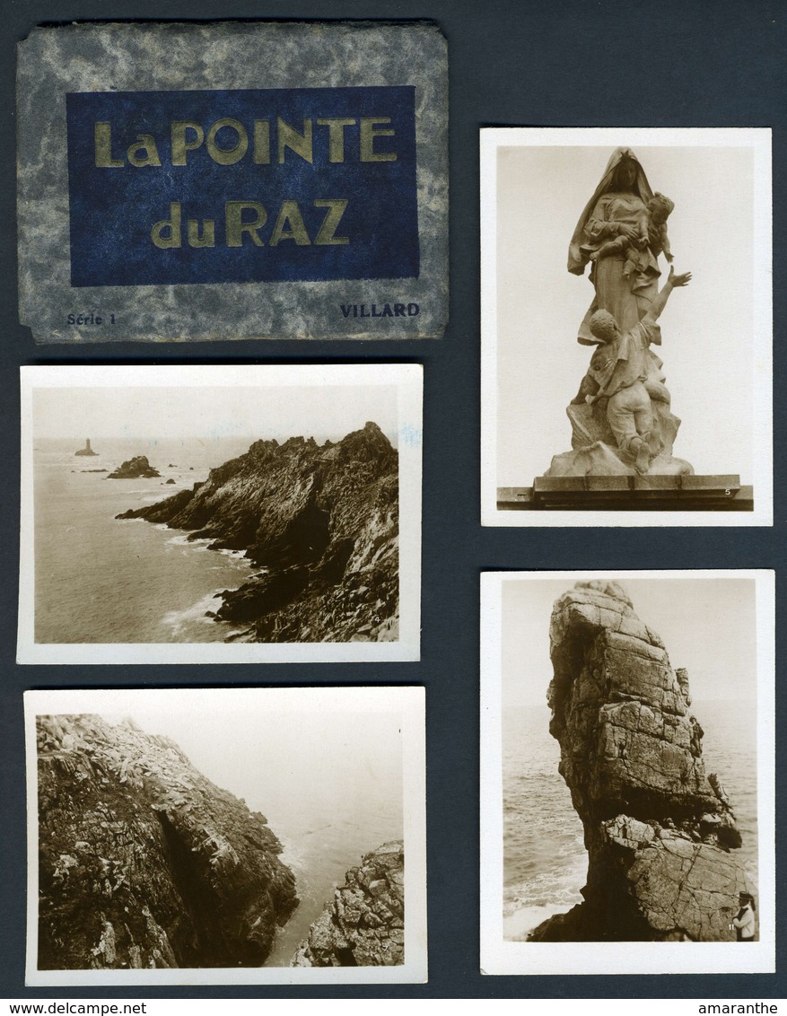 LA POINTE DU RAZ - Pochette De 12 Mini-photos De 9x7 Cm (voir 2 Scans) - Lieux