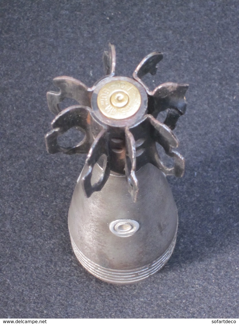 Projectile fumigène, 60mm, pour Mortier Brandt modèle 1935.