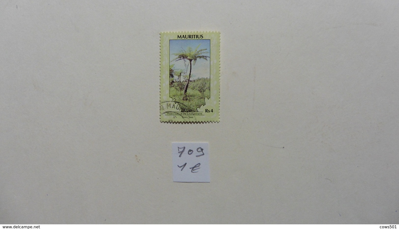 Afrique > Maurice :timbre N° 709 Oblitéré - Mauritius (1968-...)