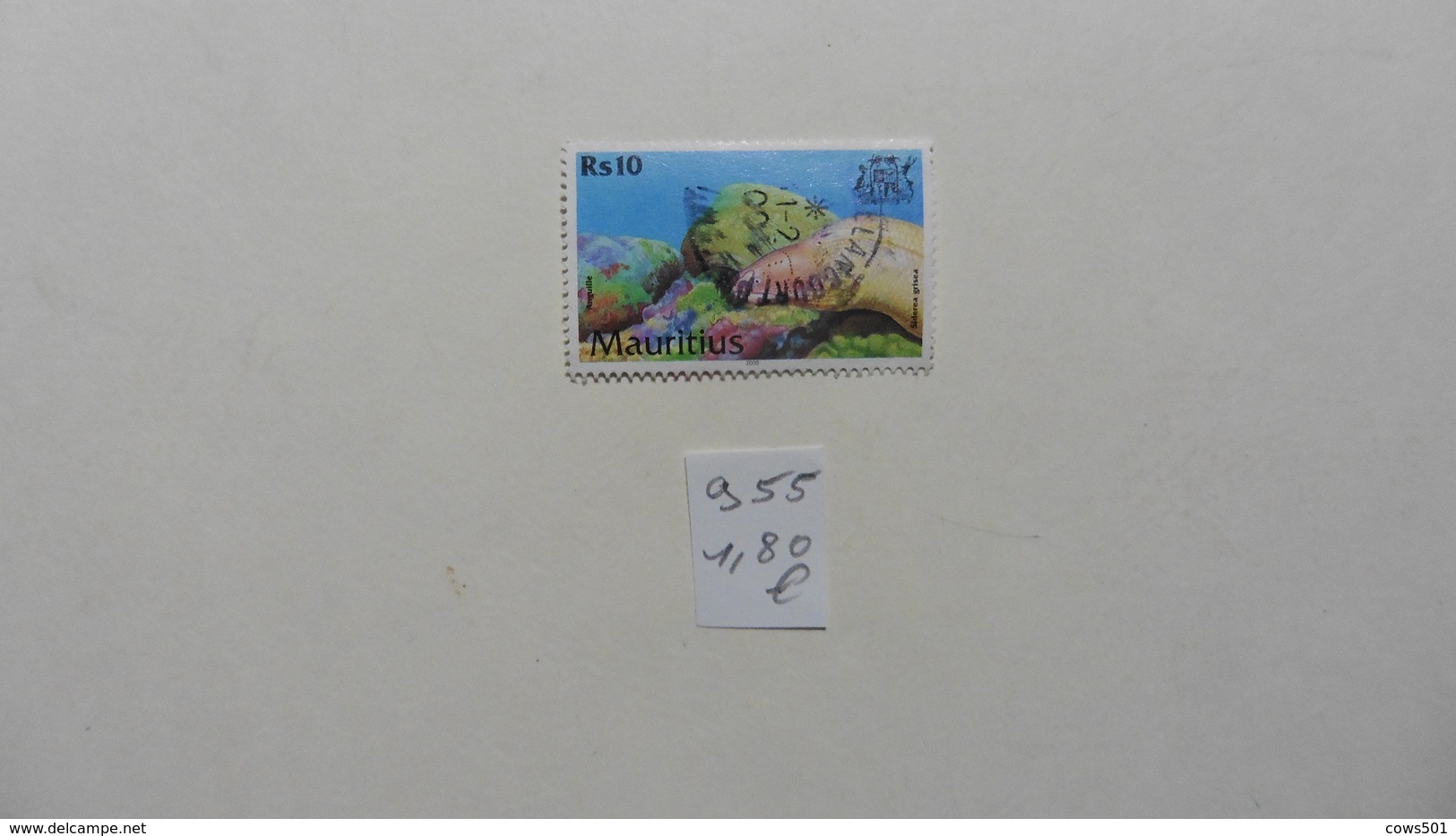 Afrique > Maurice :timbre N° 955 Oblitéré - Maurice (1968-...)