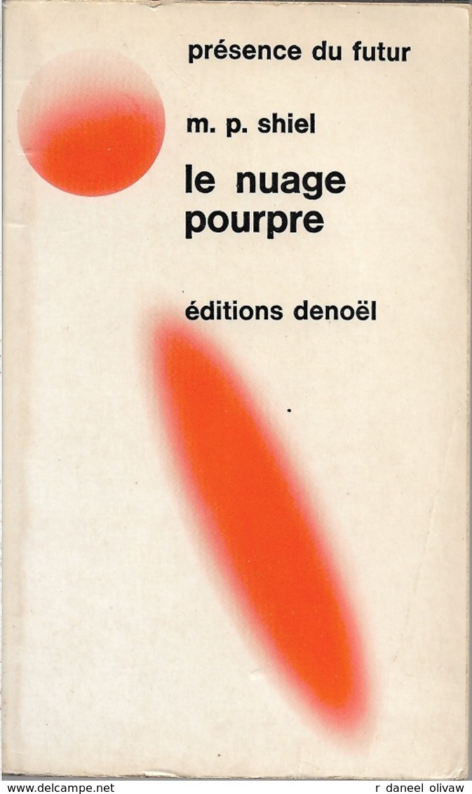 PDF 149 - SHIEL, M. P. - Le Nuage Pourpre (BE+) - Présence Du Futur