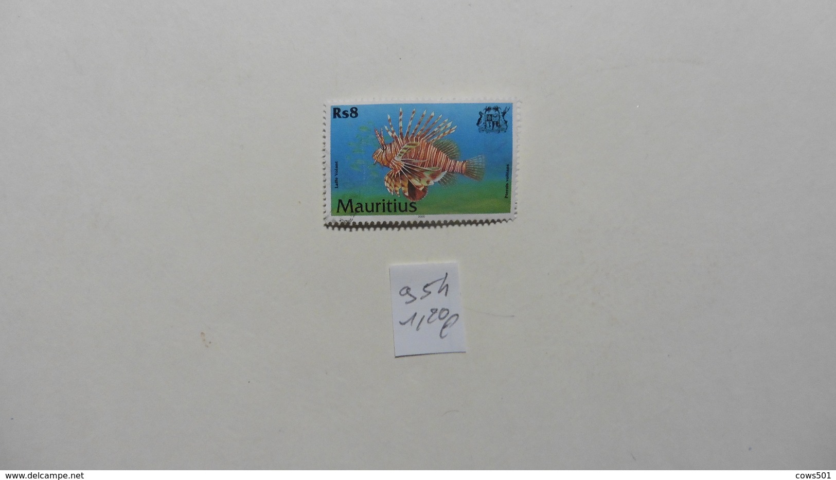 Afrique > Maurice :timbre N° 954 Oblitéré - Maurice (1968-...)