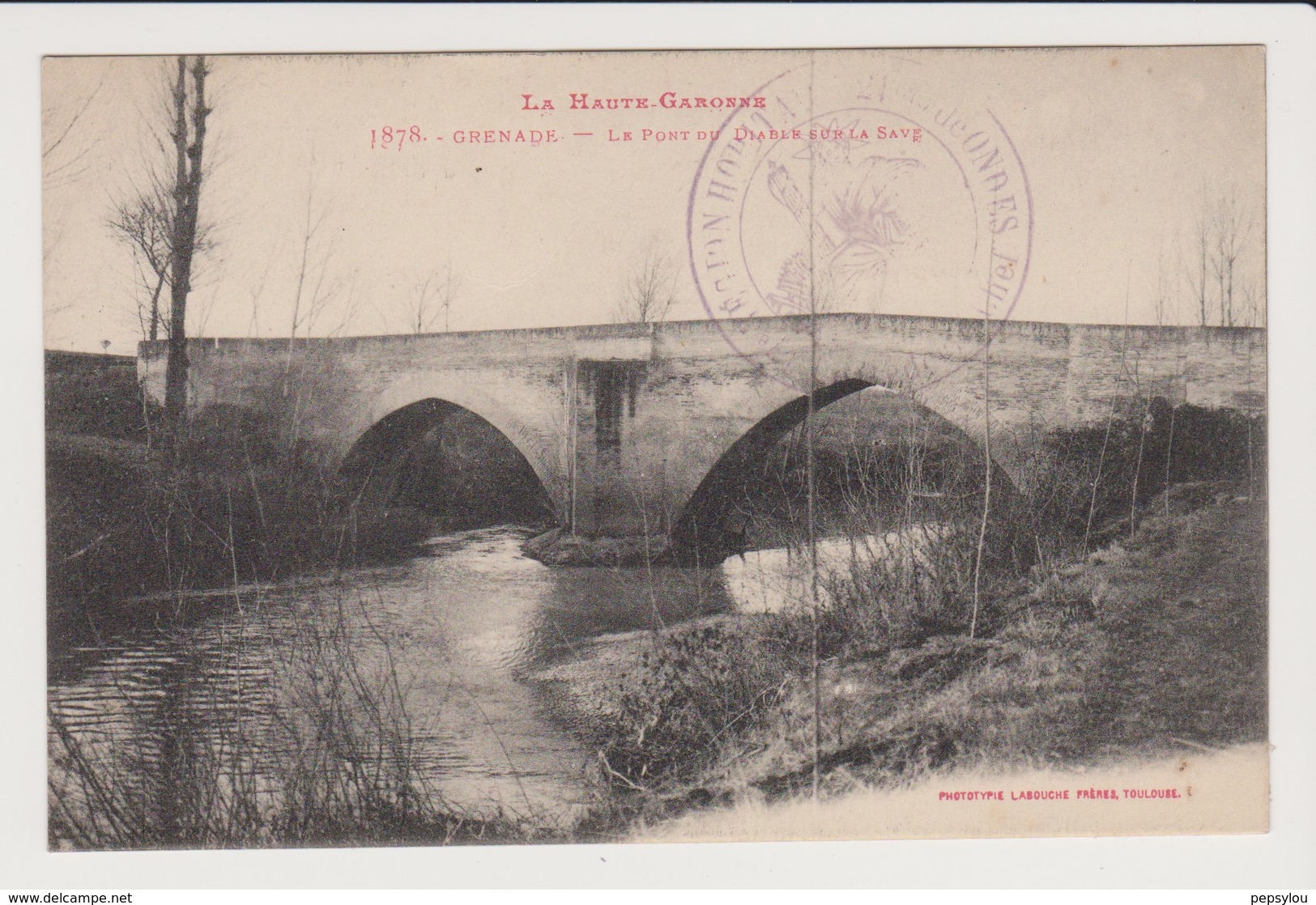 GRENADE-SUR -GARONNE  Le Pont Du Diable Sur La Save - Other & Unclassified