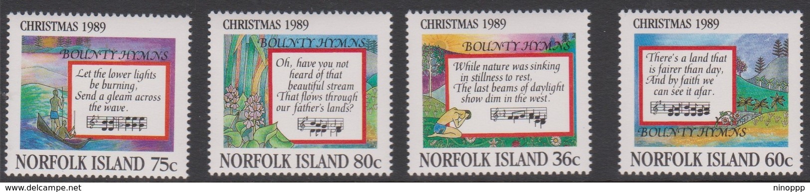 Norfolk Island ASC 462-465 1989 Christmas, Mint Never Hinged - Norfolk Island
