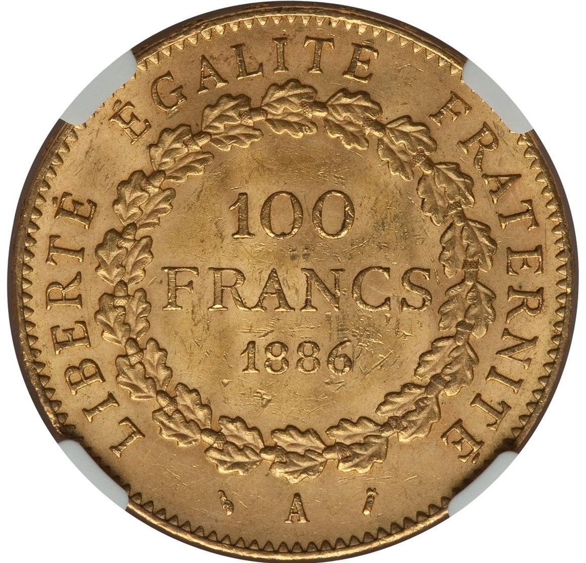 100 Francs Dupre 1886 A Gold - Other & Unclassified