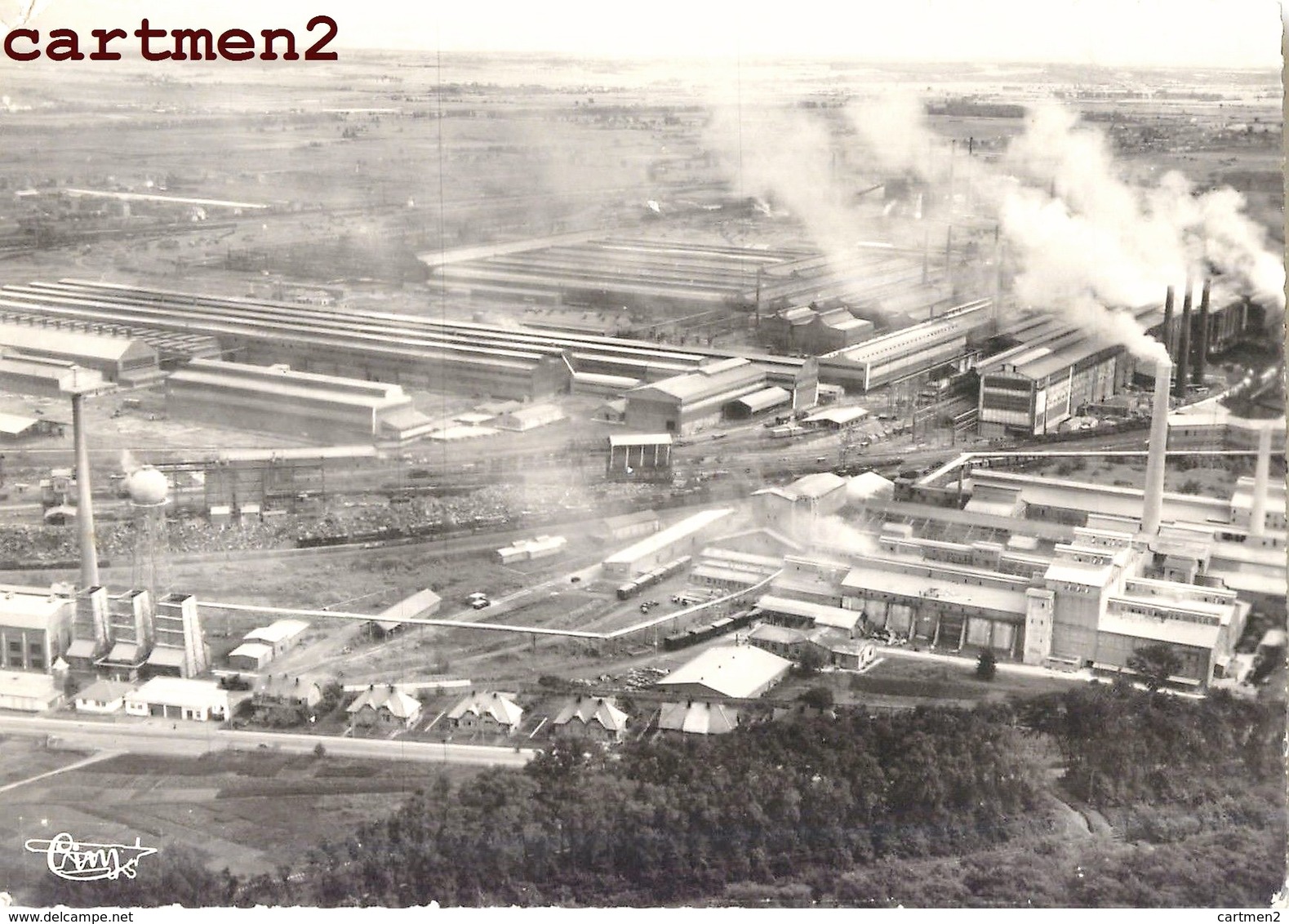 HAGONDANGE U.C.P.M.I. ET S.A.F.E. VUE AERIENNE USINE MINE INDUSTRIE 57 MOSELLE - Hagondange