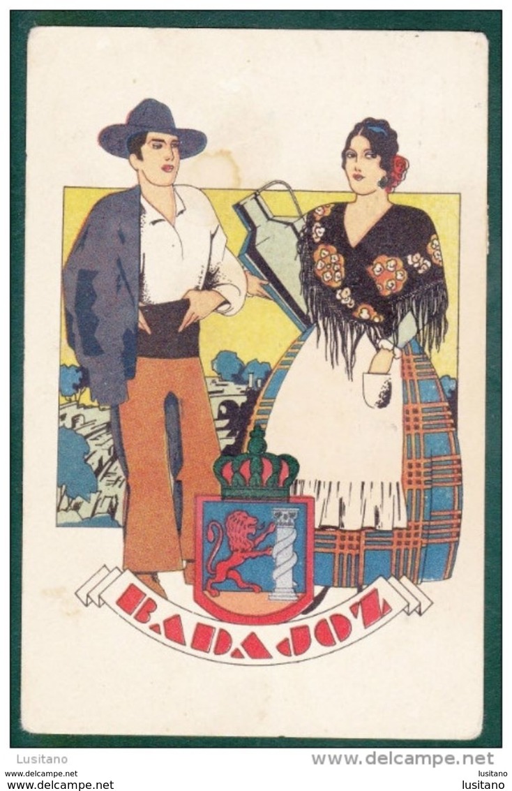 BADAJOZ - SELLOS DERECHO DE ENTREGA Y REPUBLICA 1932 - ESPANA SPAIN ( 2 SCANS ) - Badajoz