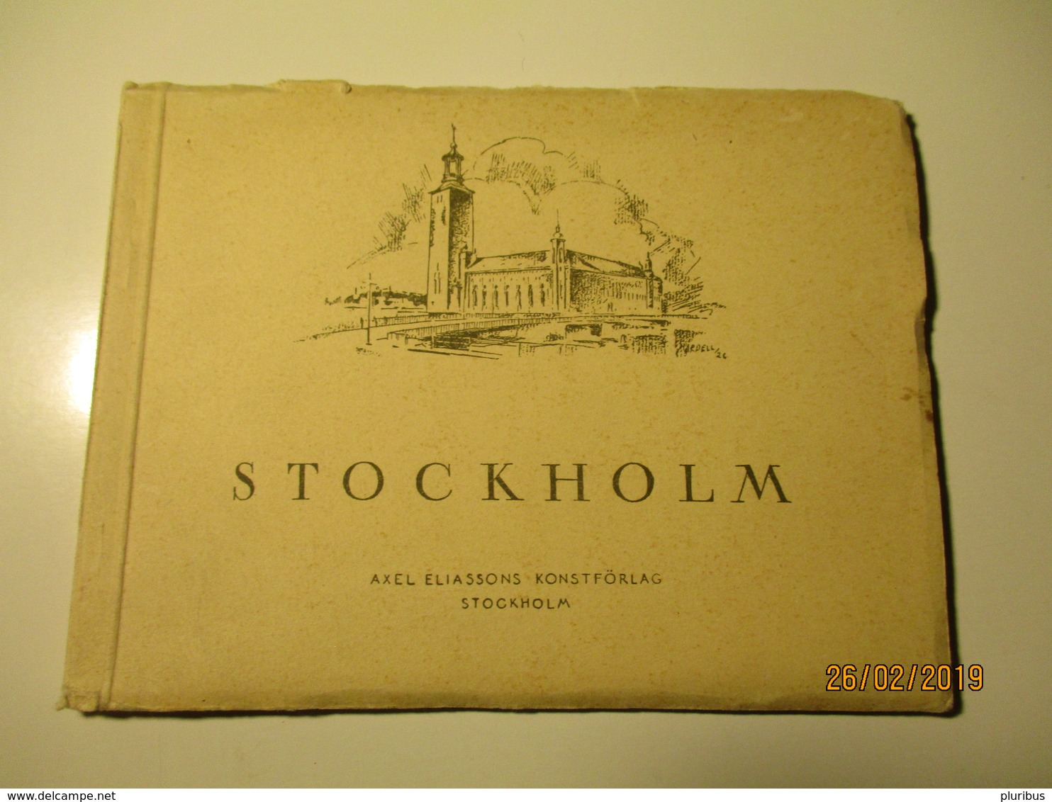 SWEDEN STOCKHOLM , AXEL ELIASSON , OLD PHOTO ALBUM ,0 - Langues Scandinaves