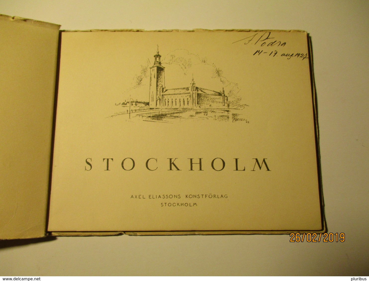 SWEDEN STOCKHOLM , AXEL ELIASSON , OLD PHOTO ALBUM ,0 - Idiomas Escandinavos