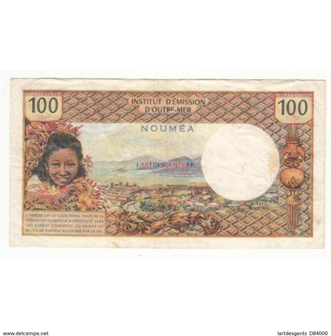 NOUVELLE CALEDONIE  100 Francs TTB - Autres - Océanie