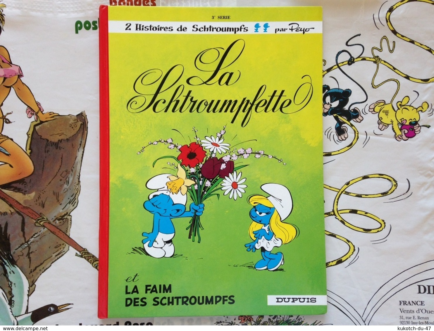 BD Les Schtroumpfs - La Schtroumpfette - Peyo (2003) - Schtroumpfs, Les - Los Pitufos