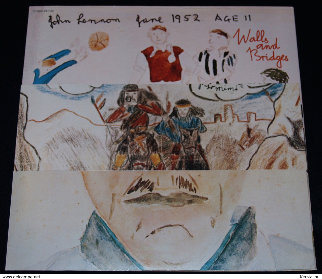 JOHN LENNON - "WALLS And BRIDGES" – LP – 1974 – 1C 064-05 733 – Apple Records/EMI/ELECTROLA - Rock