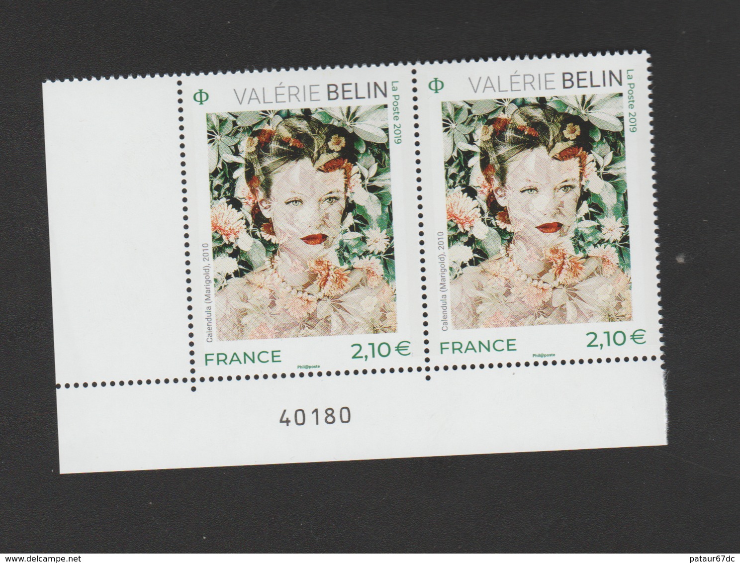 FRANCE / 2019 / Y&T N° 5301 ** : "Photographe Contemporain" (Valérie Belin) X 2 CdF Inf G  - Gomme D'origine - Unused Stamps