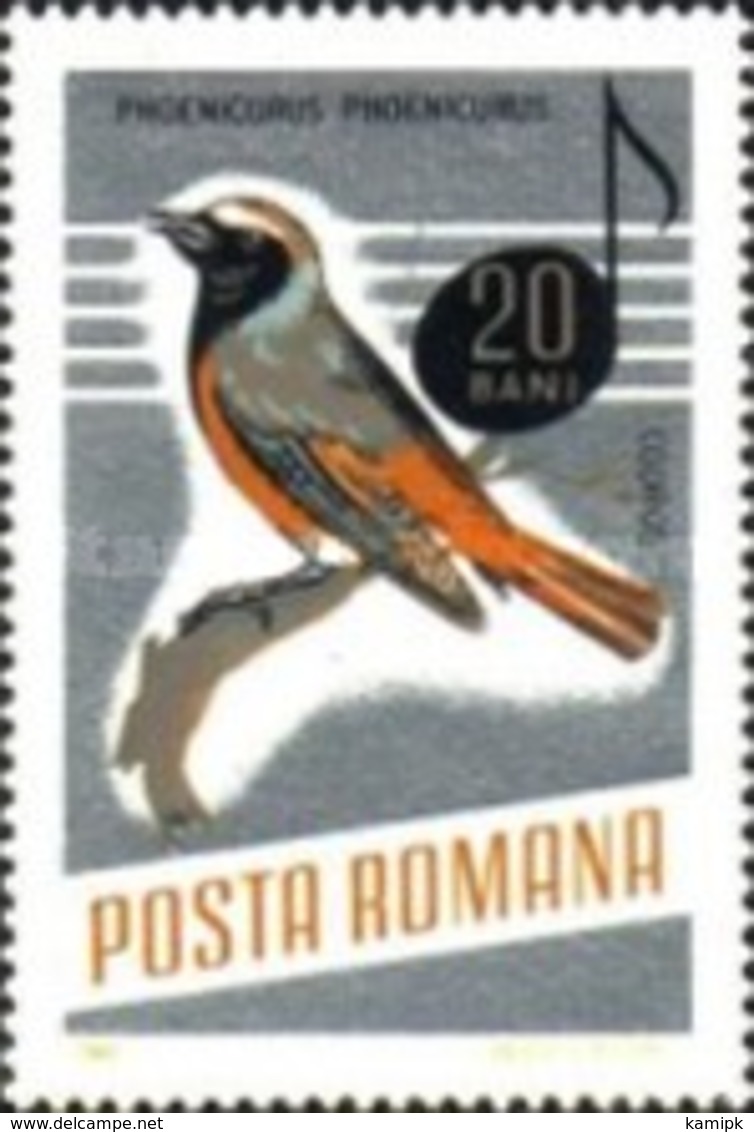 USED STAMPS Romania - Songbirds	-1966 - Used Stamps