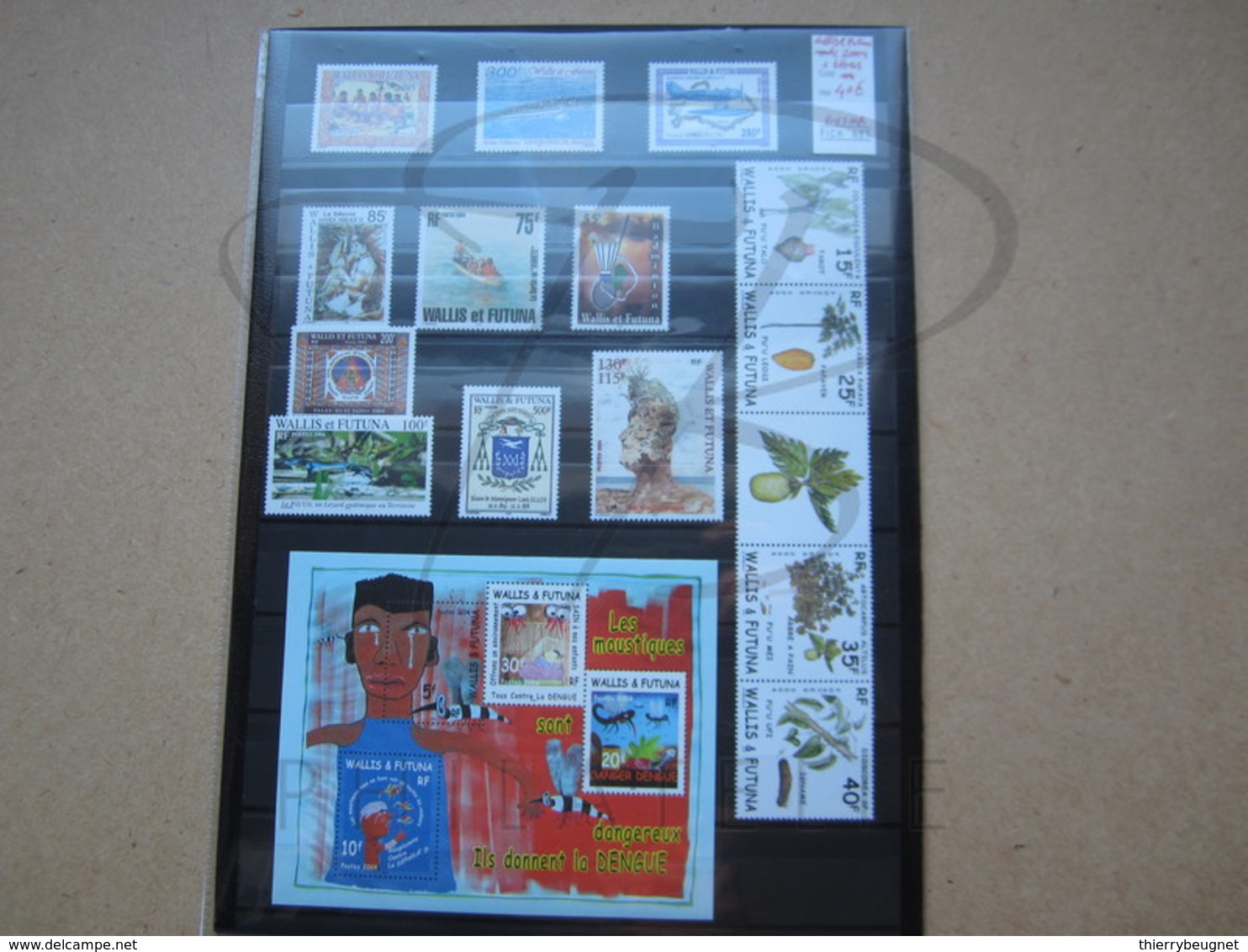 VEND BEAUX TIMBRES DE WALLIS ET FUTUNA , ANNEE 2004 + BLOCS , XX !!! - Full Years