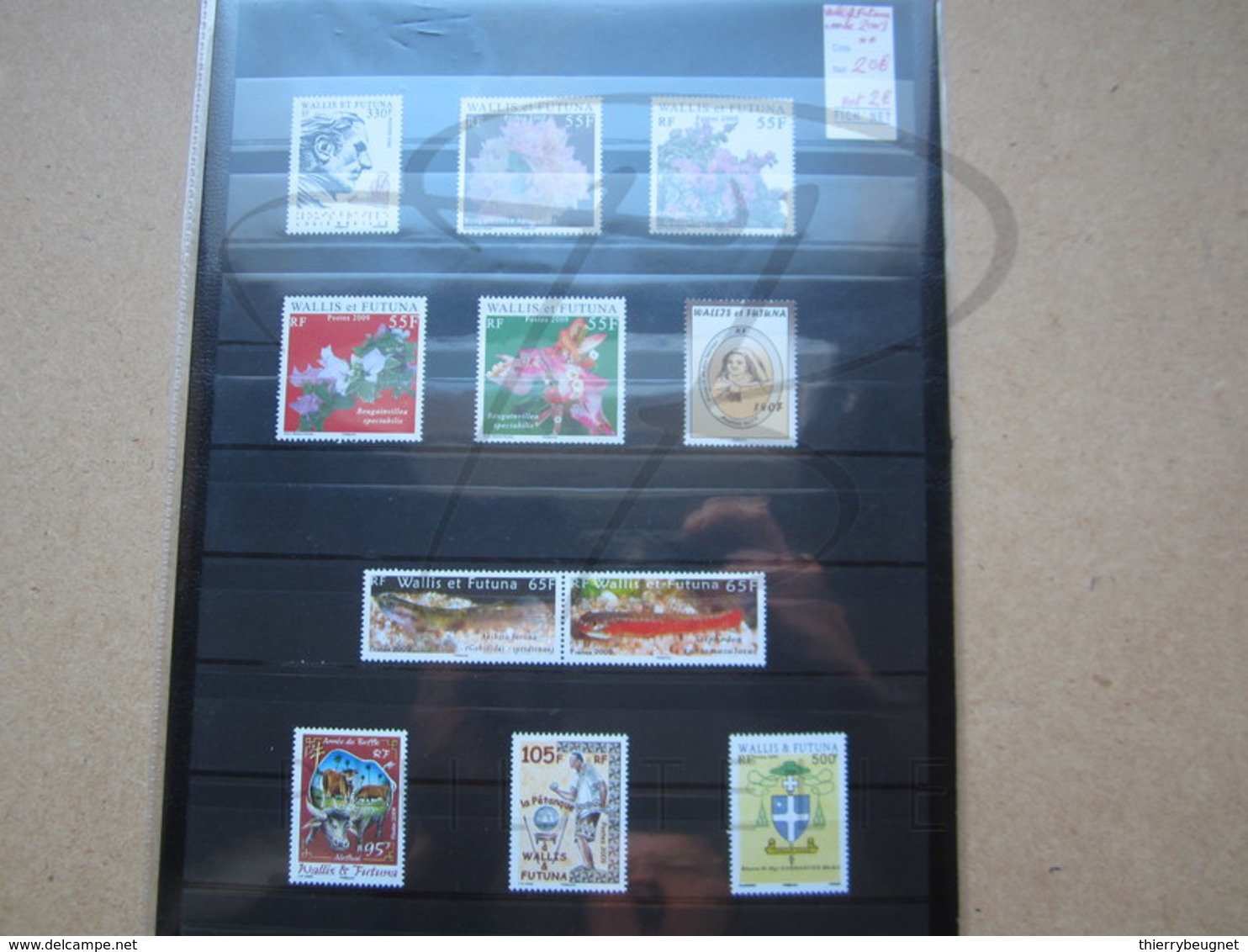 VEND BEAUX TIMBRES DE WALLIS ET FUTUNA , ANNEE 2009 , XX !!! - Full Years