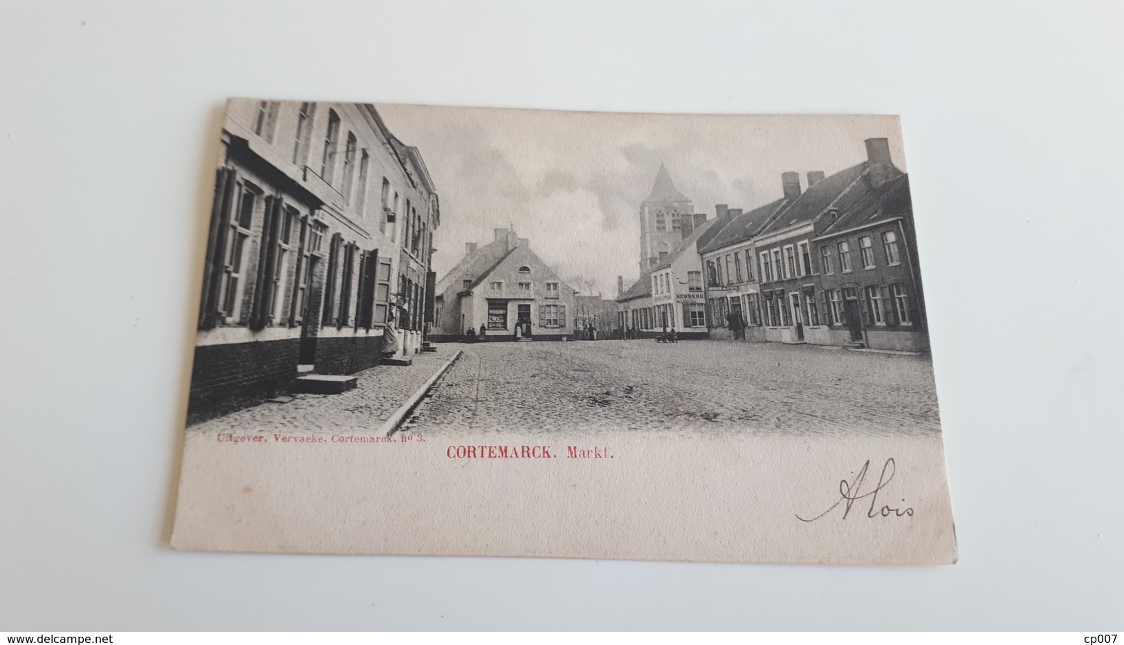 *CORTEMARK  Markt  Oblitéré En 1904 - Kortemark