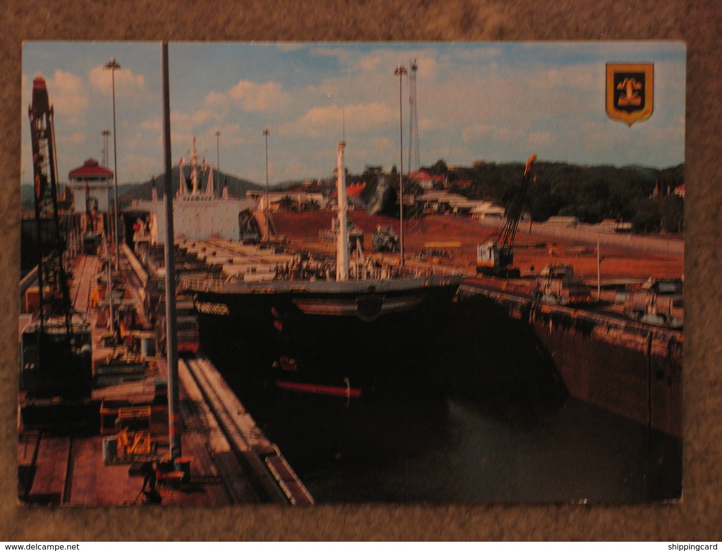 OIL TANKER PANTHER IN MIRAFLORES LOCKS - Tankers