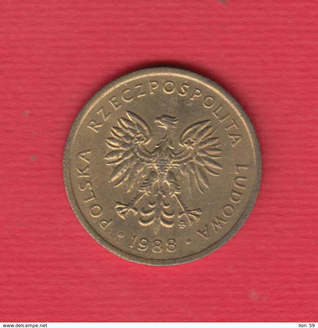 F7348 / - 2 Zlote - 1988  -  Poland Pologne Polen Polonia - Coins Munzen Monnaies Monete - Poland