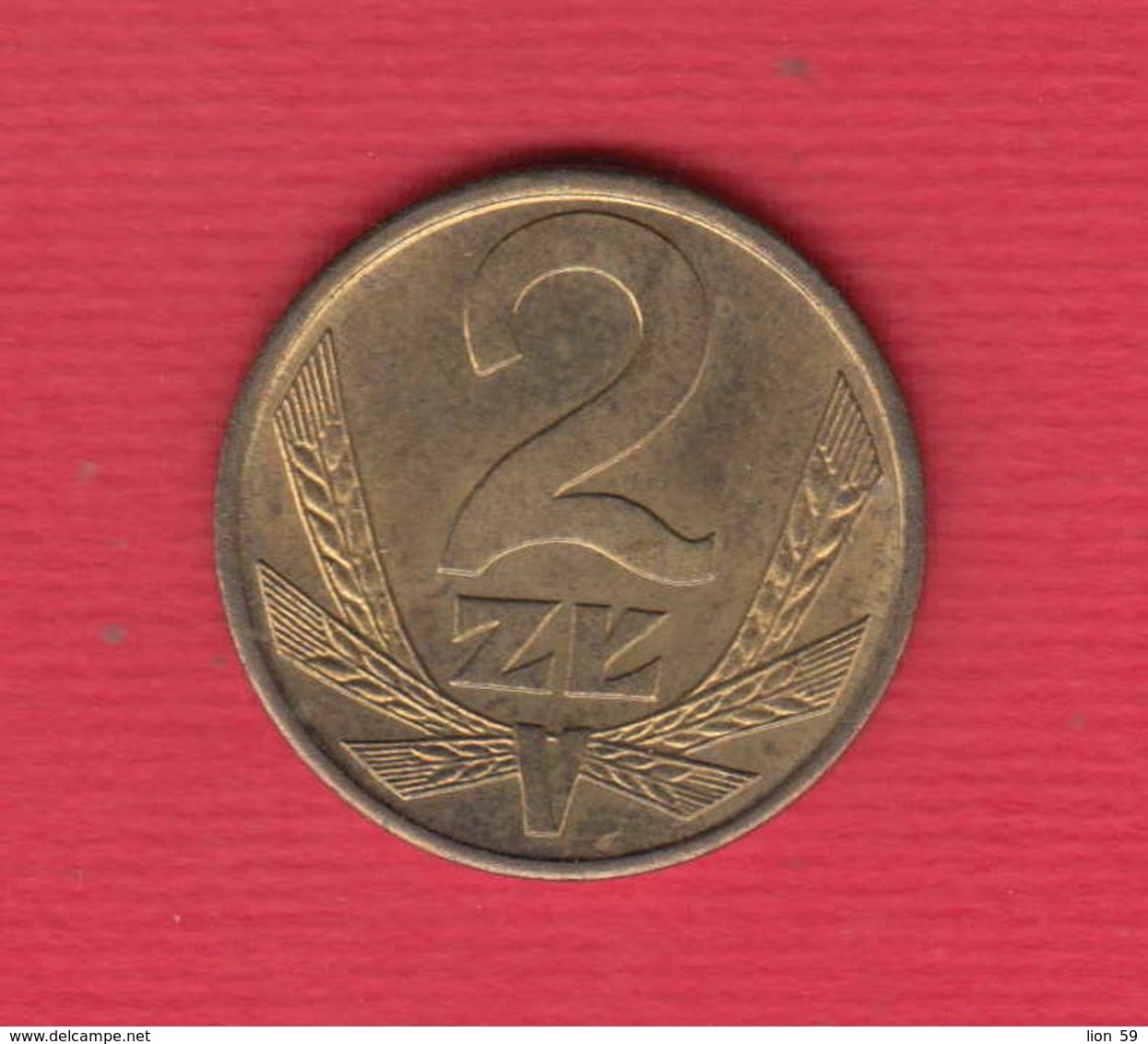 F7350 / - 2 Zlote - 1988  -  Poland Pologne Polen Polonia - Coins Munzen Monnaies Monete - Poland