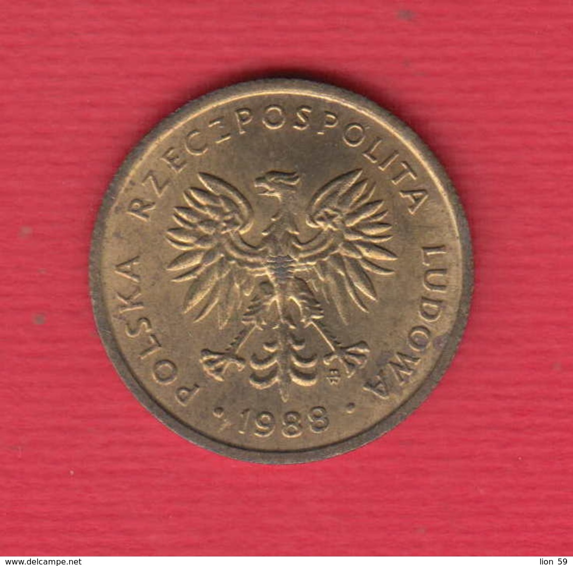 F7350 / - 2 Zlote - 1988  -  Poland Pologne Polen Polonia - Coins Munzen Monnaies Monete - Poland