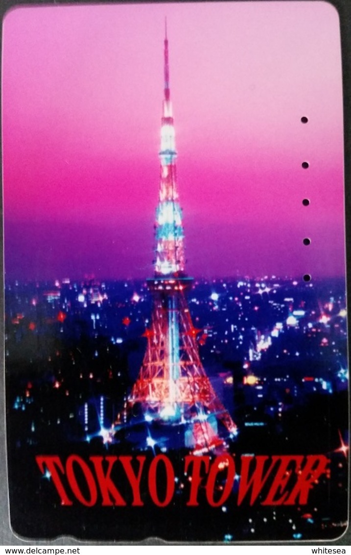 Telefonkarte Japan - Tokyo Tower - 110-016 - Japan