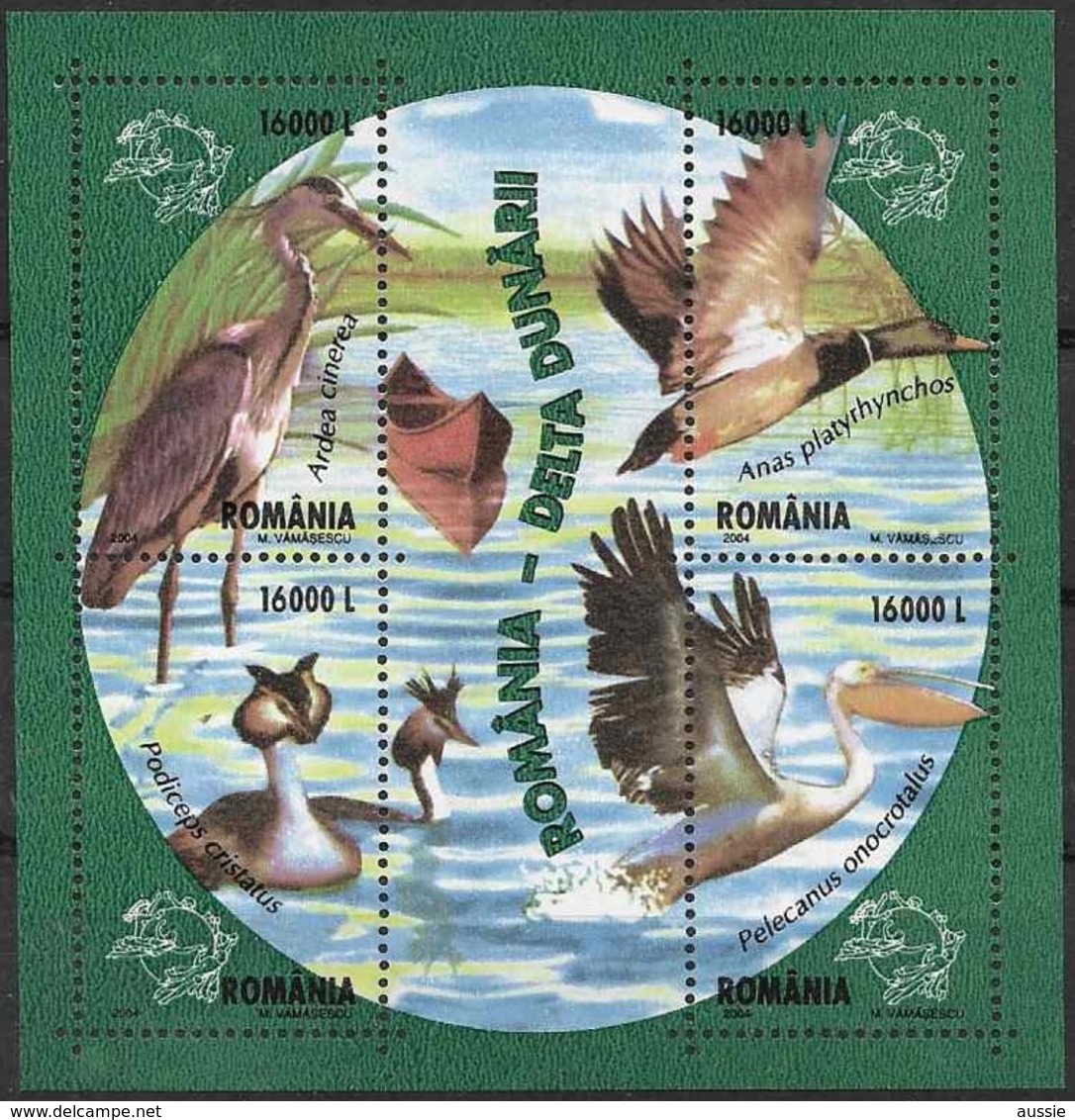 Roumanie Roemenie  Romania 2004 Yvertn° Bloc 270 *** MNH Cote 5,00 Euro Faune Oiseaux Vogels Birds - Blocs-feuillets