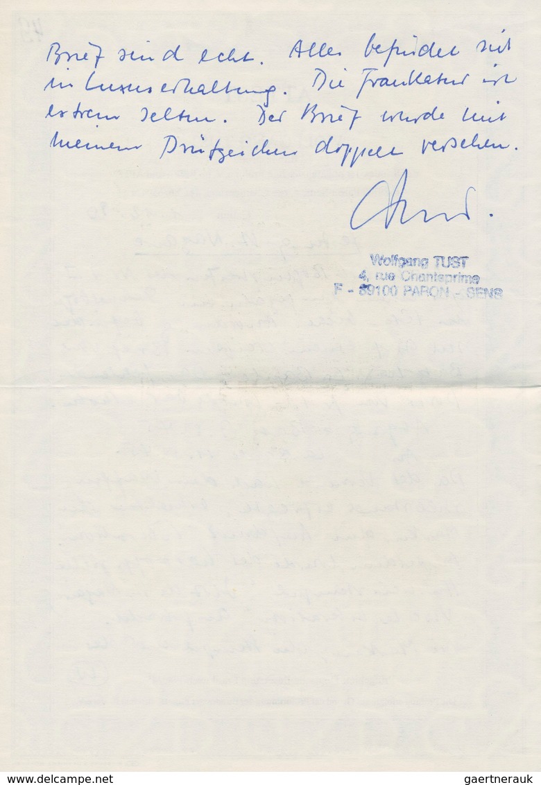 Dt. Besetzung II WK - Frankreich - St. Nazaire: 1945, 50 C Schwarzopalgrün Auf Mittelgraugrün, UNGEZ - Besetzungen 1938-45