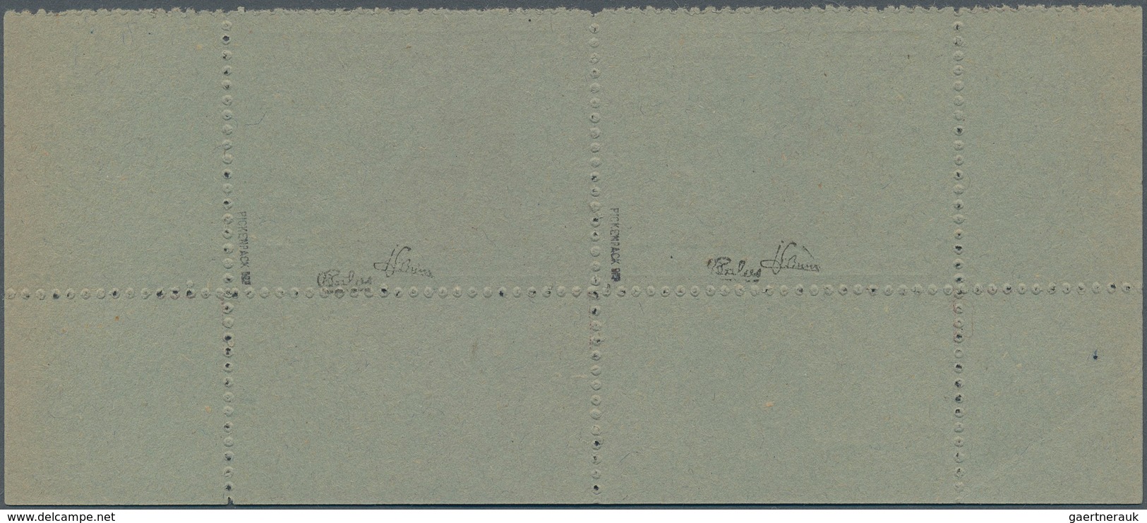 Dt. Besetzung II WK - Frankreich - St. Nazaire: 1945, 2 Fr Dunkellilabraun Und Die FEHLFARBE 2 Fr Du - Occupazione 1938 – 45