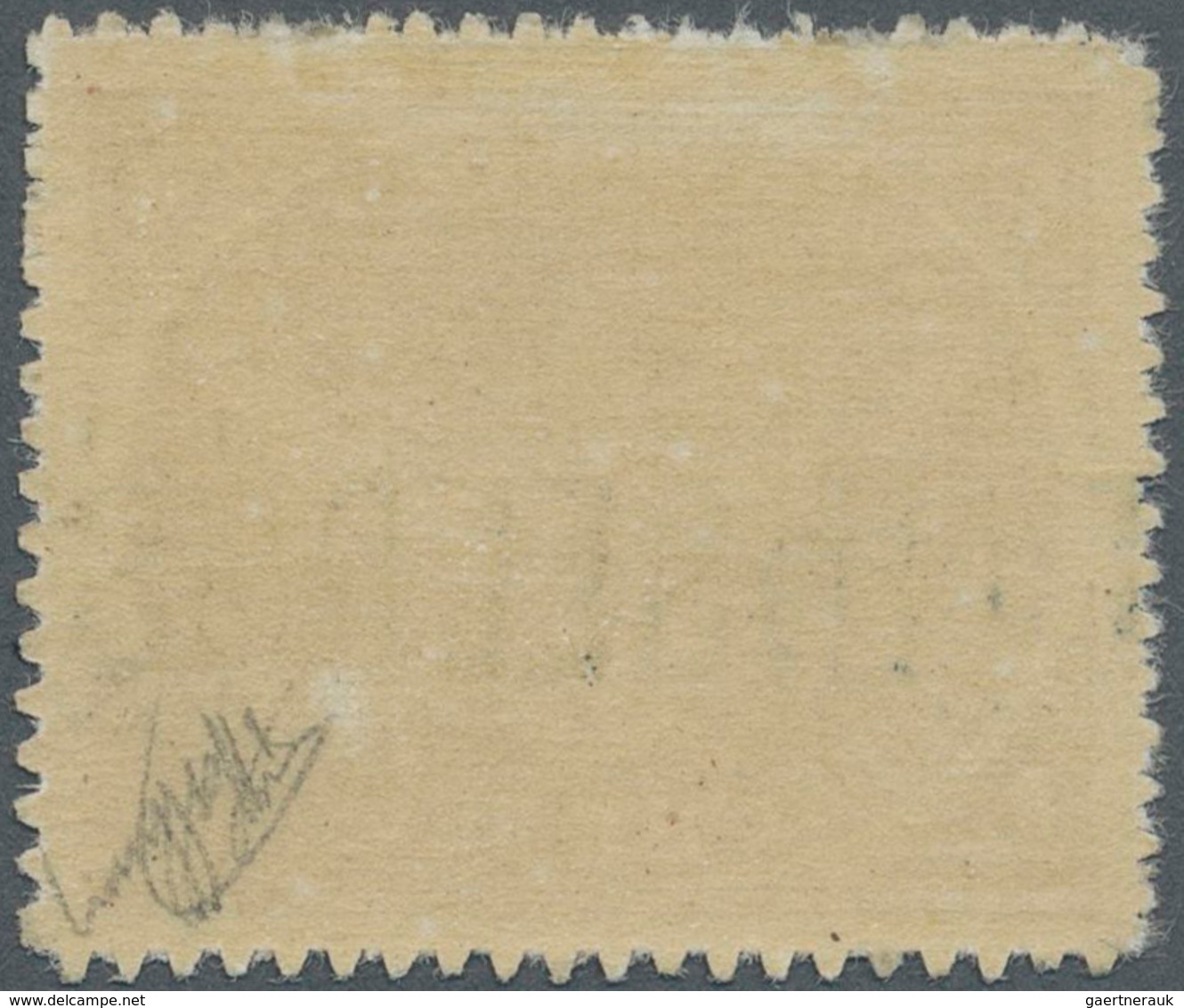 Feldpostmarken: 1944, Insel Leros: Inselpost-Zulassungsmarke, Durchstochen, Mit Schwarzblauviolettem - Other & Unclassified