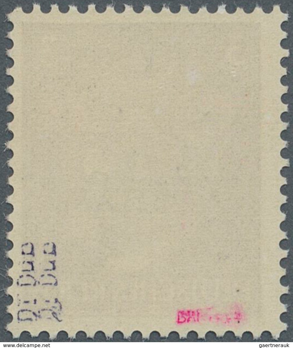 Feldpostmarken: 1945, Ruhrkessel, 3 Pf Dkl'gelbbraun Freimarke Hitler Mit KOPFSTEHENDEM Aufdruck "Fe - Sonstige & Ohne Zuordnung