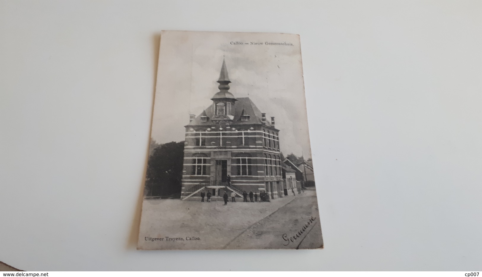 *CALLOO  Nieuw Gemeentehuis Anmée  Oblitéré En 1912 - Beveren-Waas