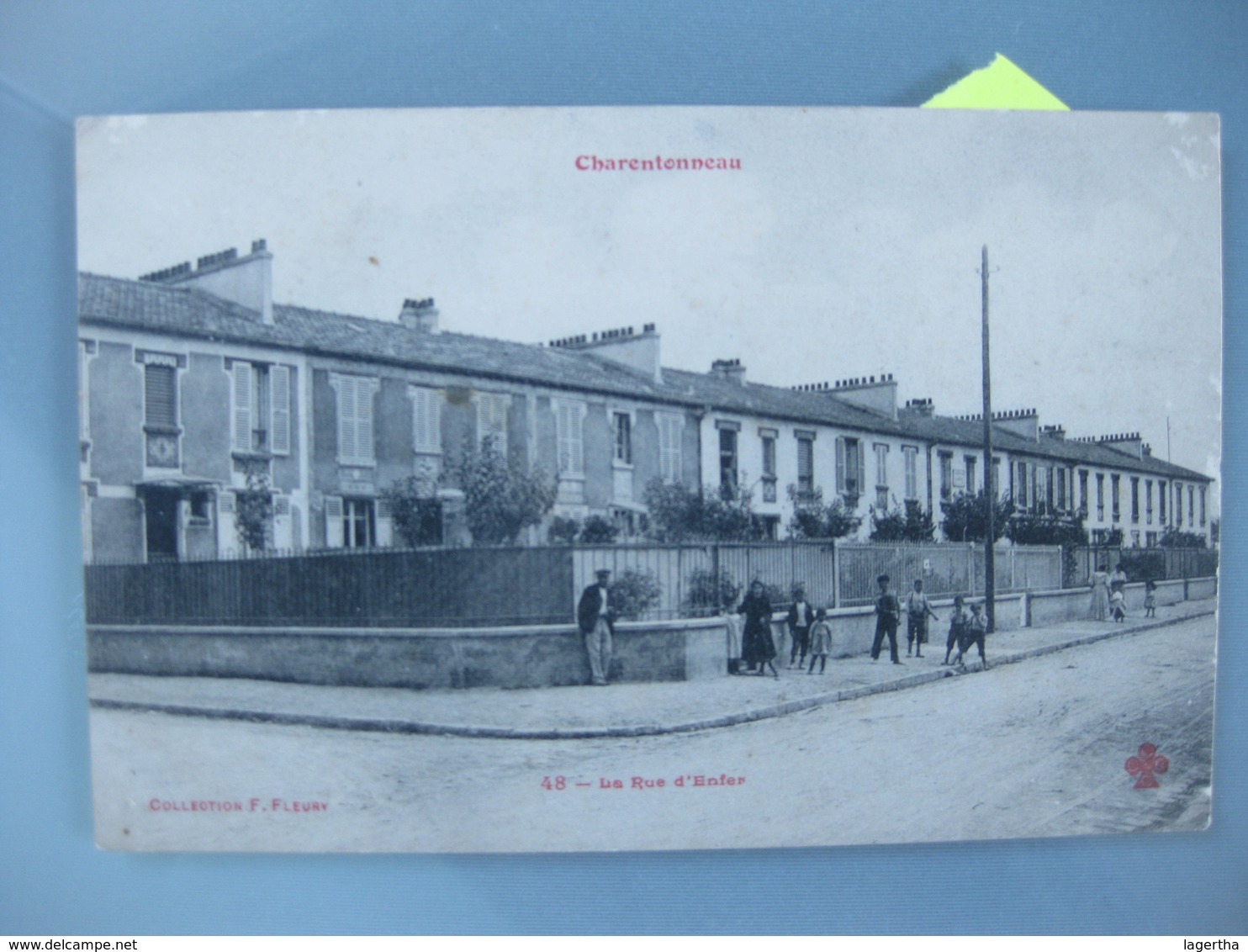 CPA Carte Postale Ancienne Maisons-alfort (seine), Charentonneau La Rue D'enfer - Maisons Alfort