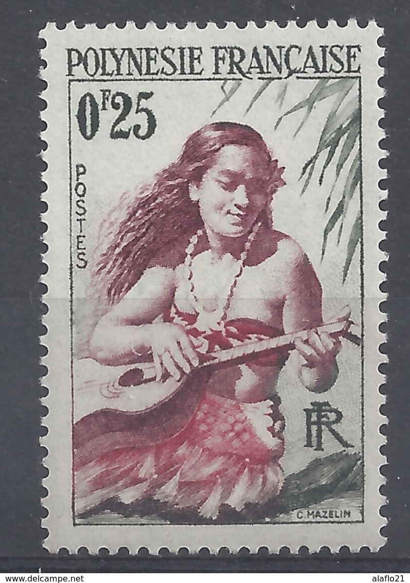 POLYNESIE N° 2 Avec PUB ARGININE Au DOS - NEUF SANS CHARNIERE - 2 SCANS - Unused Stamps
