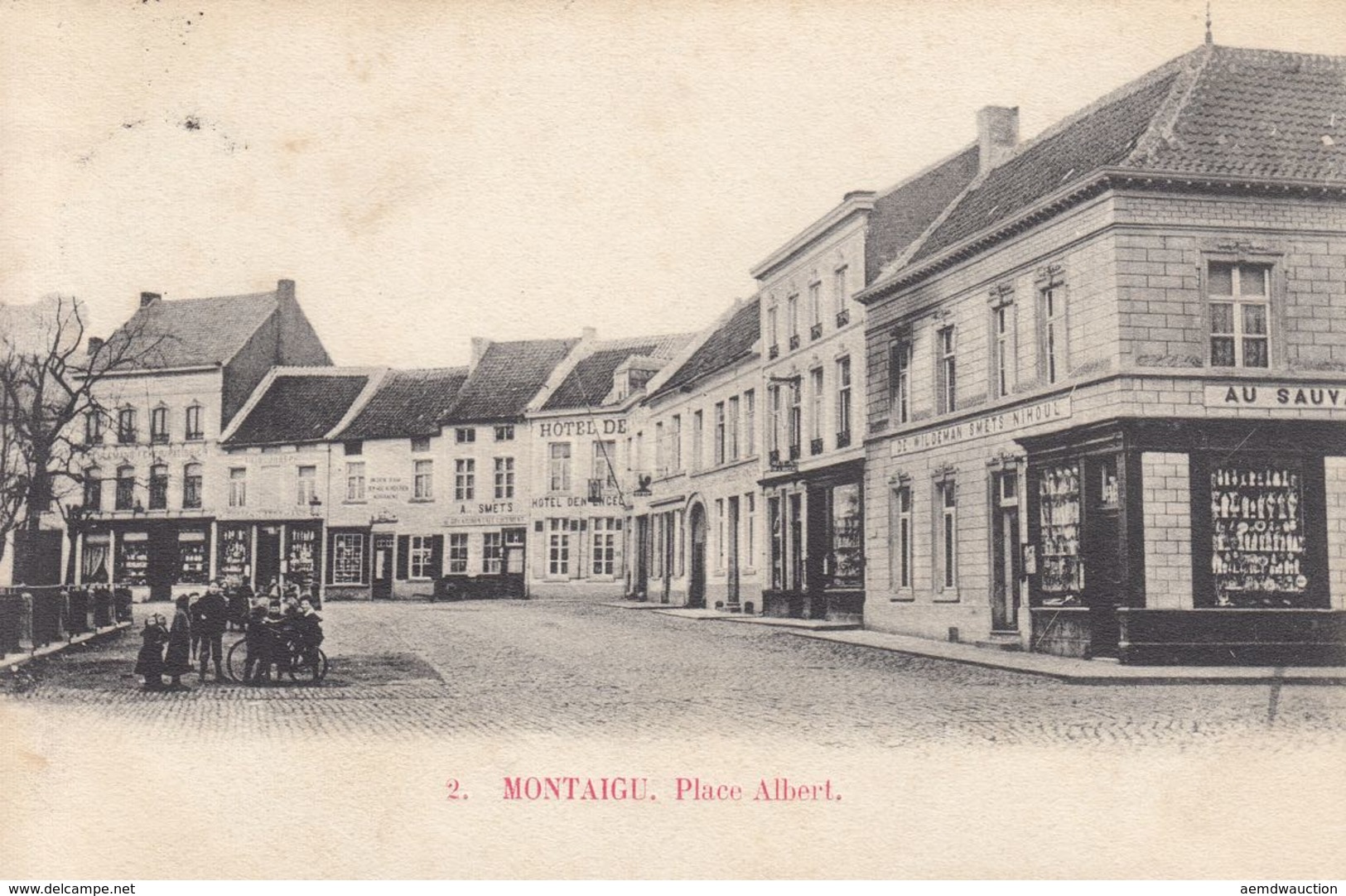 MONTAIGU. Ensemble 29 Cartes Postales, Dont 25 Avant 19 - Autres & Non Classés