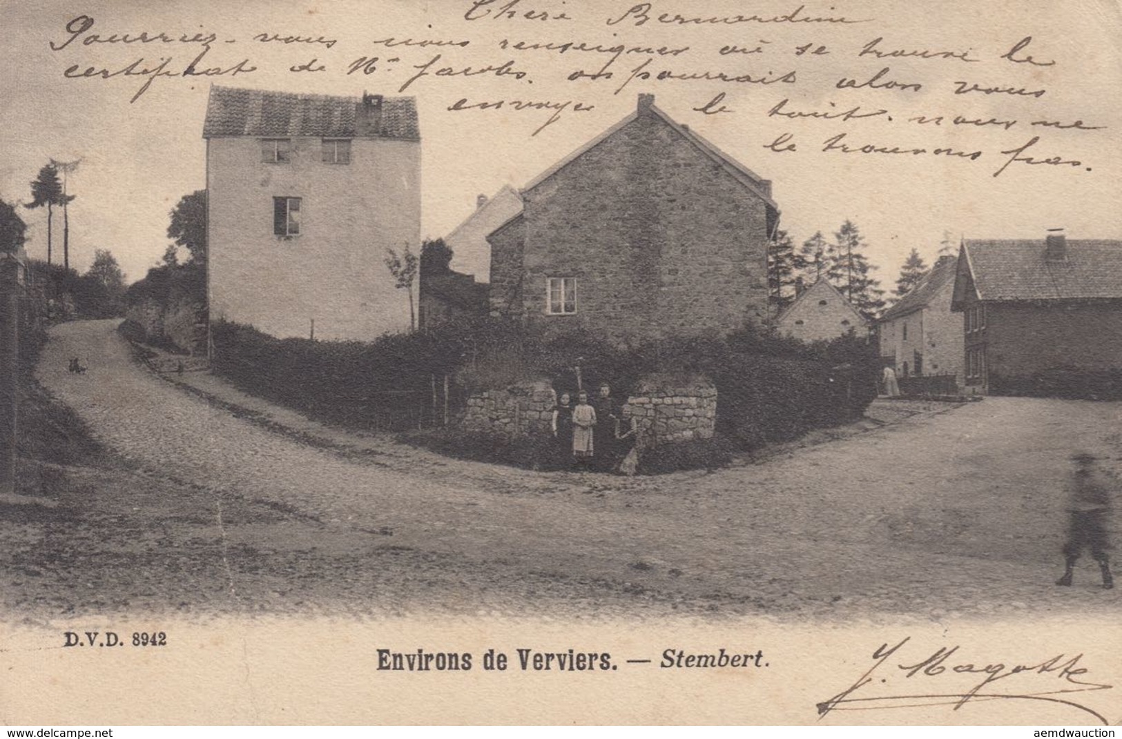 STEMBERT. Ensemble 35 Cartes Postales Accompagnées D'un - Autres & Non Classés