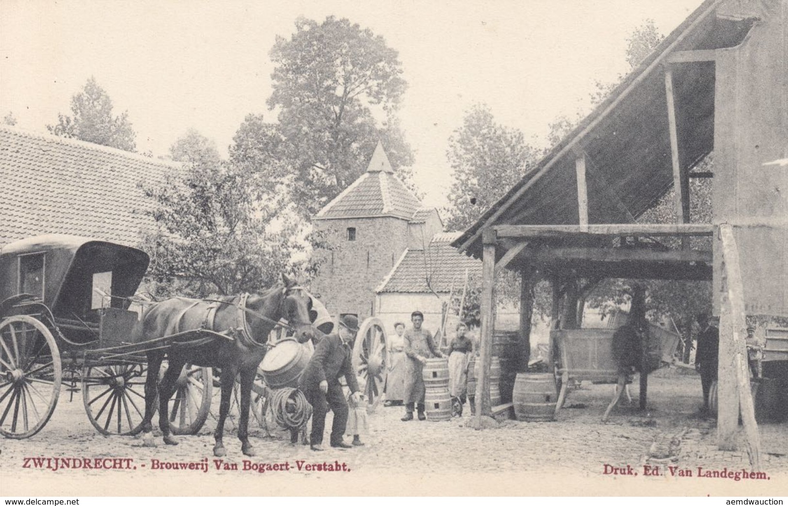 ZWIJNDRECHT. 10 Cartes Postales, Dont «Brouwerij Van Bo - Autres & Non Classés